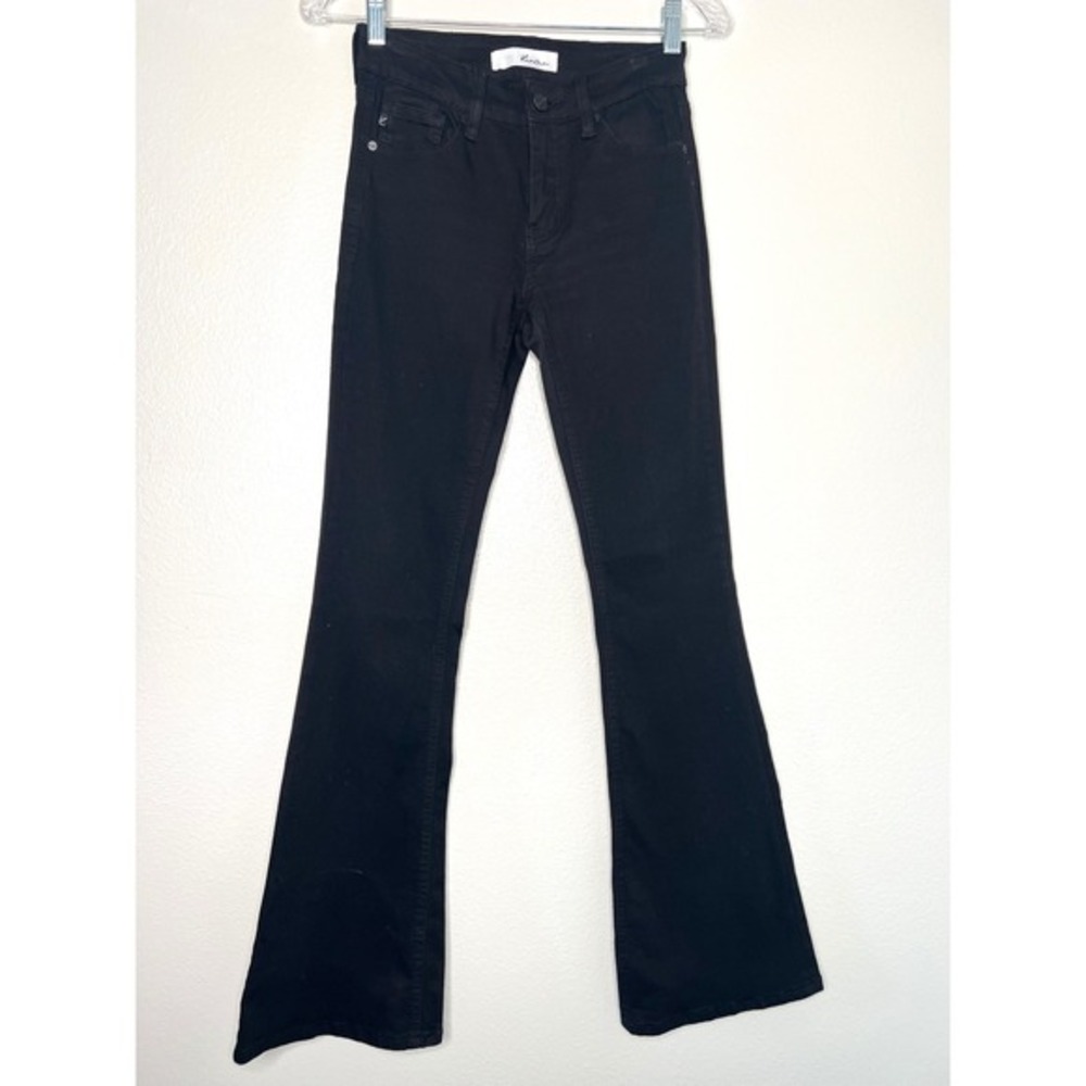 KanCan Black Flare Bootcut Jeans‎ Style KC6102BK Size 25